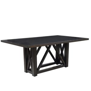 Custom Montage Pedestal Table