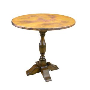 Bistro Table with Copper Top