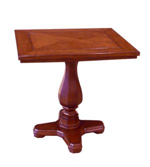 Custom 30”x36” Pedestal Table