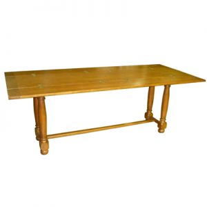 Custom Country English Draw Top Dining Table