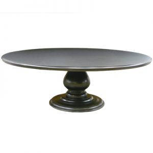 Custom Pedestal Table w/ Wood Top
