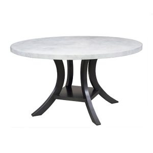 Veranda Dining Table + White Plaster Top