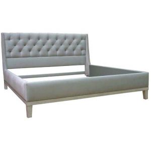 Custom Veranda Upholstered Tufted Bed