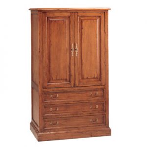 Country English Bedroom Armoire