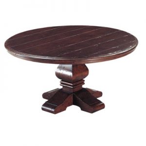 Round Pedestal Cocktail Table