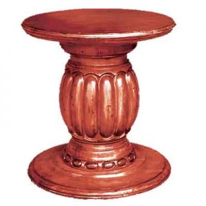 Carved Pedestal - Base Only