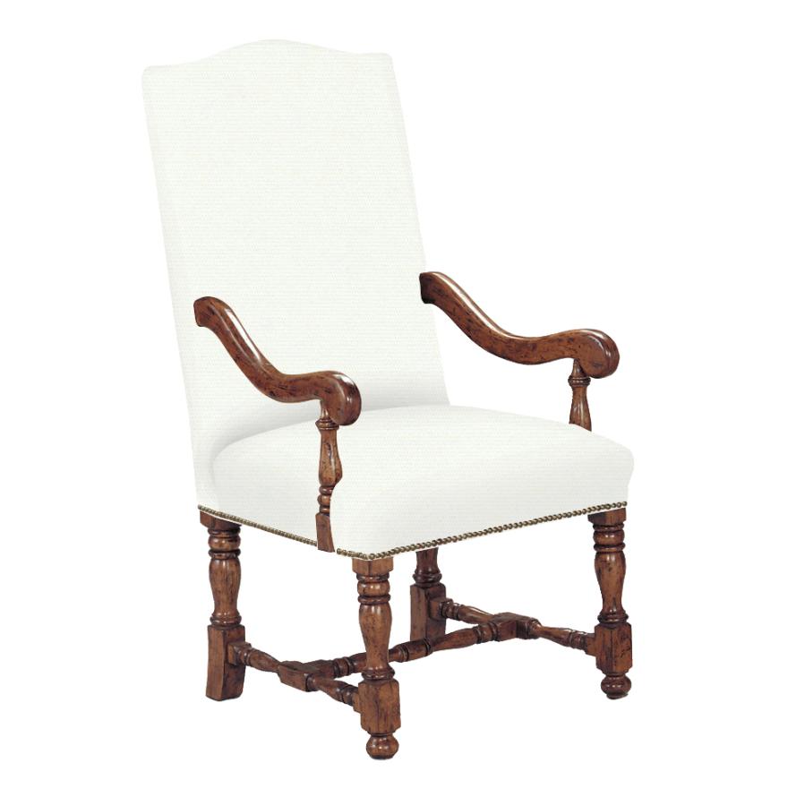 English Upholstered Arm Chair – Fremarc Designs