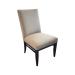 Designmaster upholstered dining chair modern fabric seat