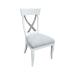 Equs side chair upholstered dining chair solid wood frame