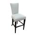 upholstered bar stool bar height custom fabric hardwood frame