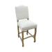 Provence bar stool bar height traditional French wood frame