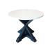 Veranda square dining table solid wood frame