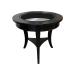 Montecito round dining table traditional hardwood table
