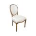 Empire cameo dining chair French oval back upholstered seat