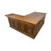 executive desk with return traditional solid wood office desk
